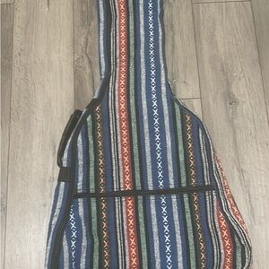 Colorful Striped Guitar Bag